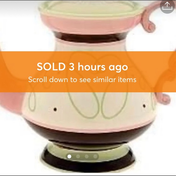 Disney Other - Just Desserts Ratatouille Teapot Disney/Pixar